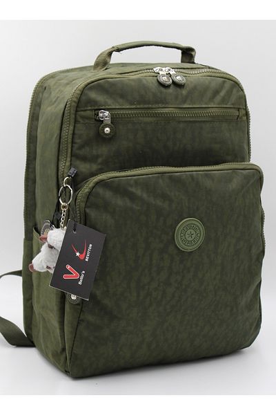Harmela School Bag Water Resistant Unisex School Backpack Bts-1900 Khaki