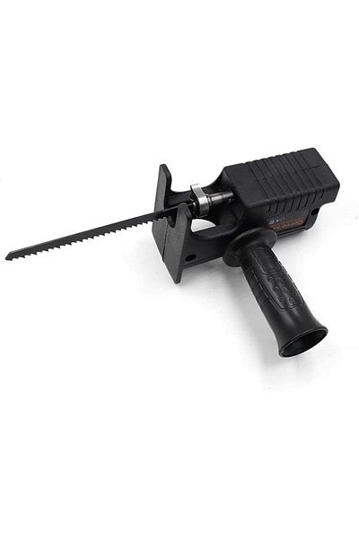 Generic Liygle Electric Drill Reciprocating Saw Adapter – Wood Cutting Tool With 3 Saw Blades
