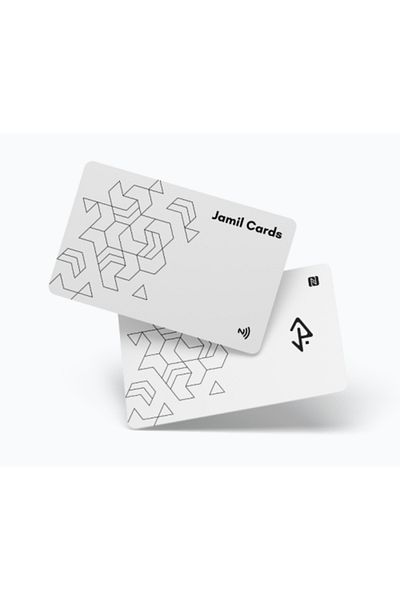 Jamilcards Lovely NFC™ Card - Minimal White