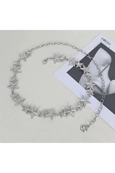 DEEFWEAR Star Detail Metal Belt
