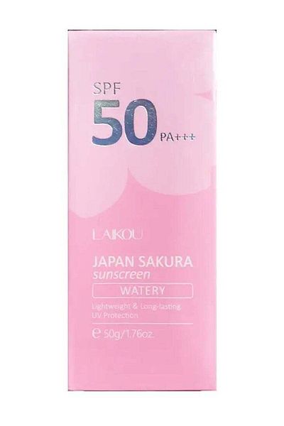 Sakura Japanese Sunscreen Lightweight Long-lasting UV Protection 50g