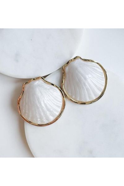 Twinssis Accessories Seashell Mussel Earrings