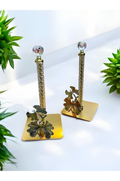 LİLA HOME Towel Rack Metal Glass Handle Sed013*