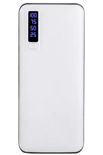 Elworld External Battery YB-01, 3 USB ports, flashlight, max. 20000 mAh, white