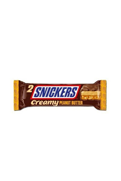 Snickers Creamy Peanut Butter 2’li Bar – Yer Fıstığı Ezmesi Dolgulu Yumuşak Ç...