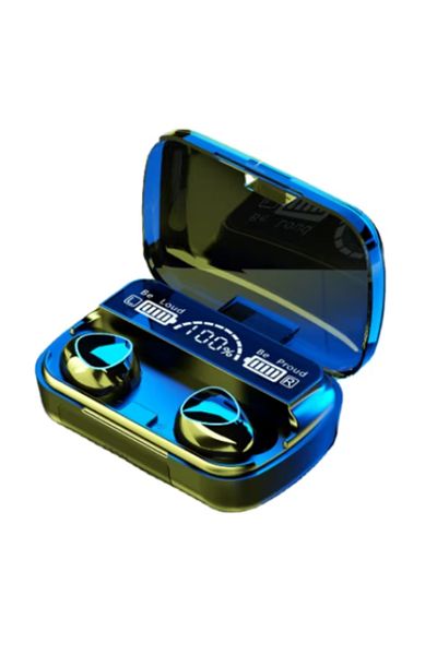 Tws M10 Wireless Earphones M10 TWS, Bluetooth 5.1, Waterproof IPX-5, Noise Cancellation
