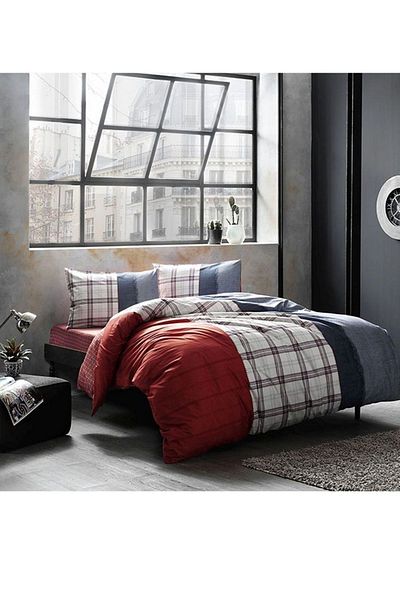 Taç Ranforce 100% Cotton Single Youth Duvet Cover Set