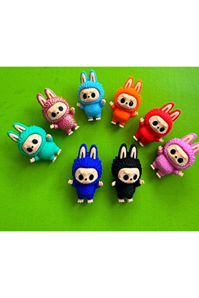 NC3DLAZER لابوبو شخصية ملونة مفاجئة (2 قطعة)