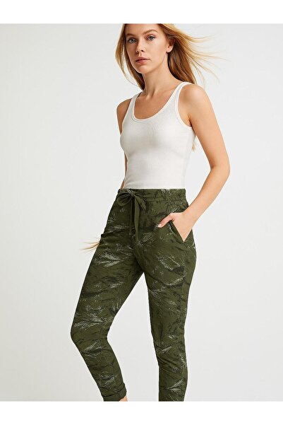 Butik İtalyan Likralı Pantolon - HAKİ