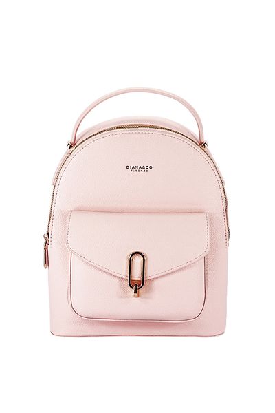 Diana&Co Casual light pink backpack DRM712-3 18
