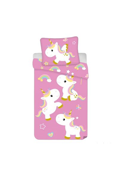 Disney Bedding Set with Unicorn, 2 Pieces, 135x200 cm
