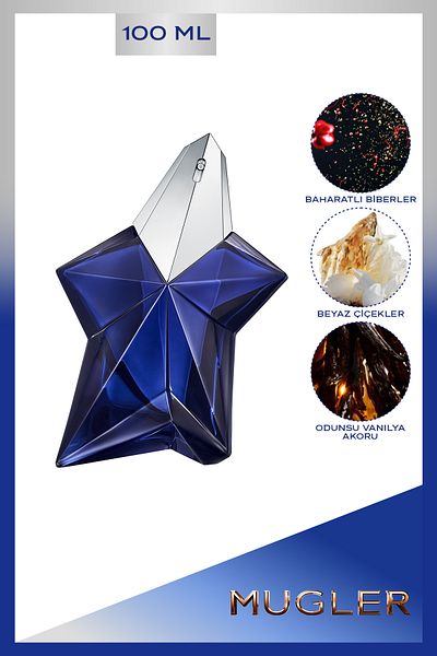 Hoala Hoala Mugler Angel Elixir Star Refillable Perfume for Women Eau de Parfum 100ml