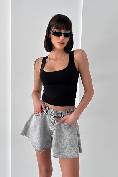 New Now МОДАЛОВ ПЛАТ U-ОБРАЗНО ДЕКЛЕ С ДЕБЕЛИ ПРЕЗЕРВИ, ЗАТВОРЕН ГРЪБ, КРЪСЪК БОДЕЛ