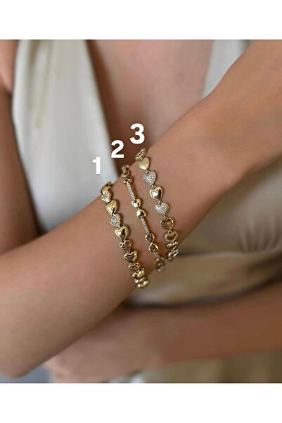 XUPING JEWELRY XUPİNG 14 K ALTIN RENGİ VİP SERİ BİLEKLİK 17 +2 CM 1NUMARALI ÜRÜN
