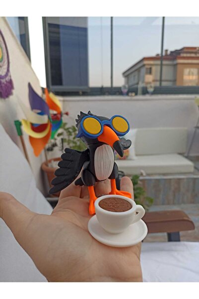 smilechild Frulli Frulla Brainrot Figür Oyuncak Tung Tung Sahur Ailesi sevimli karga