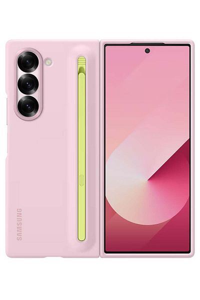 Generic Galaxy Z Fold6 S Pen Case | Slim and sleek | IP68 Water Resistant - Pink