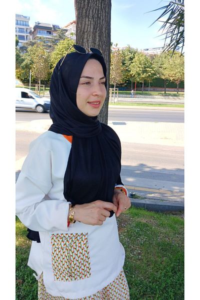 Nilbutik Combed Cotton Practical Shawl Scarf