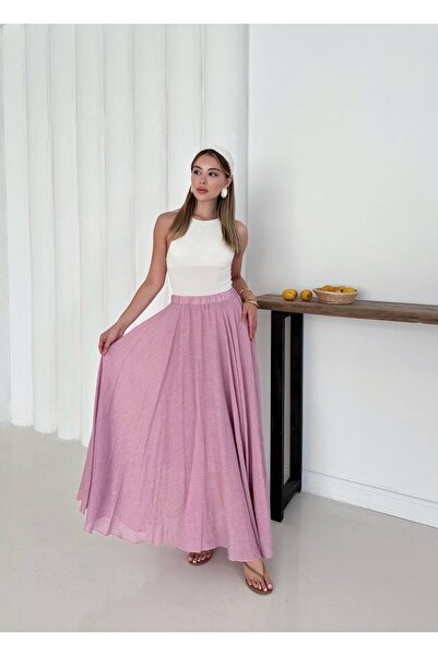 AL&SU BUTİK Γυναικεία φούστα με καμπάνα