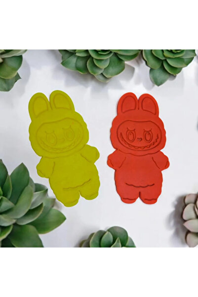 Orjin3D Labubu Peluş Ayıcık Kek Kalıbı