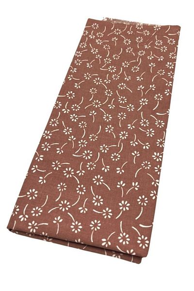 angel çanta aksesuar Angel Bag Accessory 120X50 cm Cotton Lining Fabric Tan Crispy Flower Pattern