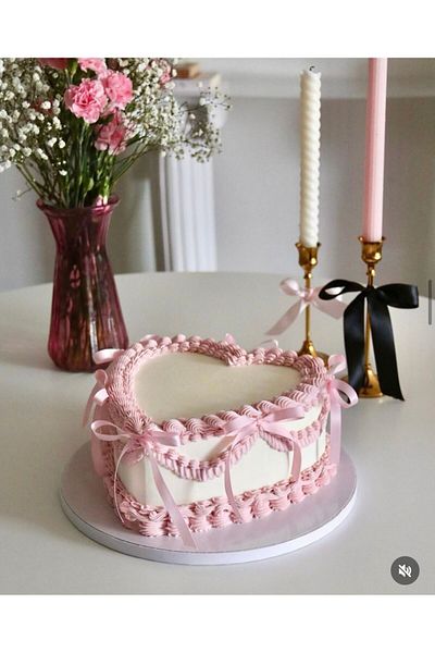 Fiyonks Atölye Bow Ribbon on Cake Balloon 4 Large Ribbons + 40 Small Ribbon Decorations