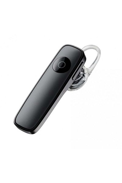 TECHSTAR ® M165 Bluetooth Headset Black, HD Sound, Long Battery Life, Elegant, Active Noise-Cancellat