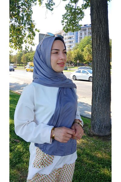 Nilbutik Combed Cotton Practical Shawl Scarf