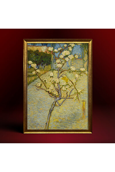 HOMEPACK Vincent Van Gogh - Small Pear Tree in Blossom / Çiçek Açmış Armut Ağ...