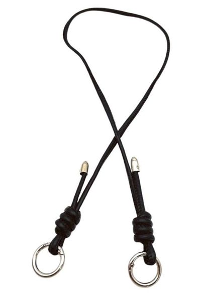 angel çanta aksesuar Αξεσουάρ Angel Bag Τεχνητό δέρμα 5 mm Μοντέλο μονόχειρα τσάντα 85 cm (μαύρο χρώμα)