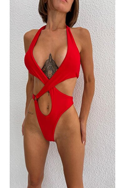 Bikini Mayokini Dünyası Crossy Mayokini - Kırmızı