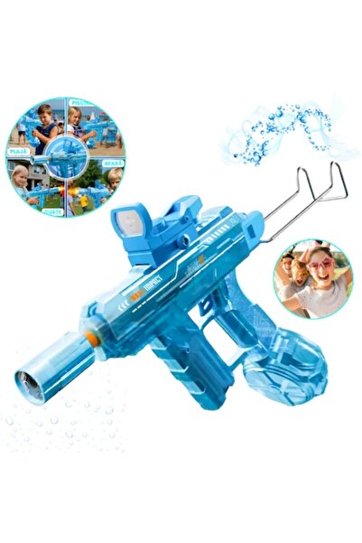 Juls Electric Water Toy for Kids 2025 POOD UZI Automatic – Continuous Fire, Powerful Jet, LED, Blue