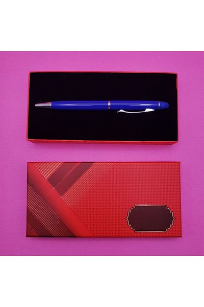 ForWhat Single Design Blue Pen for Office Home Office Gift