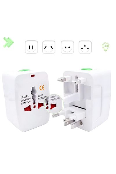 Full Abundance Universal Portable Power Adapter EU/UK/US/AU/JP/TH