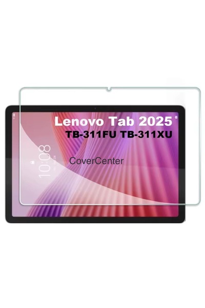CoverCenter Lenovo Tab Tb311fu 10.1 Inç Uyumlu Temperli Ekran Koruyucu Kirilm...
