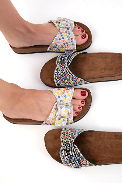 SOHO Gümüş-Multi Kadın Terlik 20758