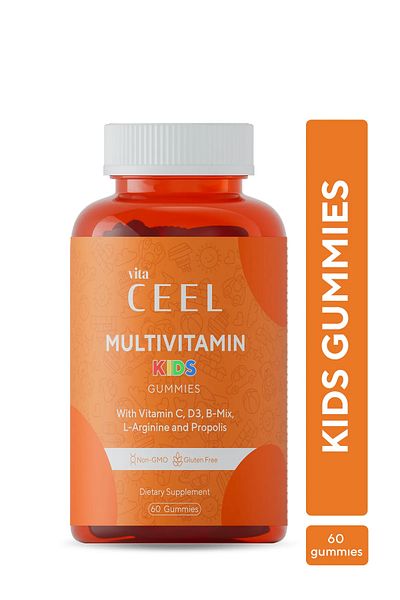 VitaCeel Development Age Multivitamin Vitamin C, D, B Mix, L-arginine for Children