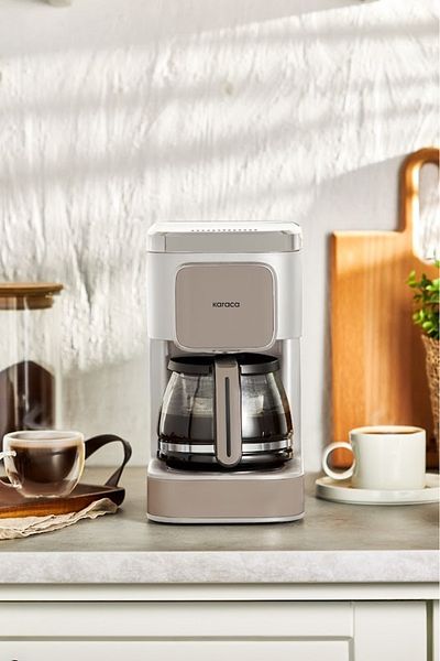 Karaca Just Coffee Aroma 2 In 1 Filter Coffee And Tea Brewing Machine Latte