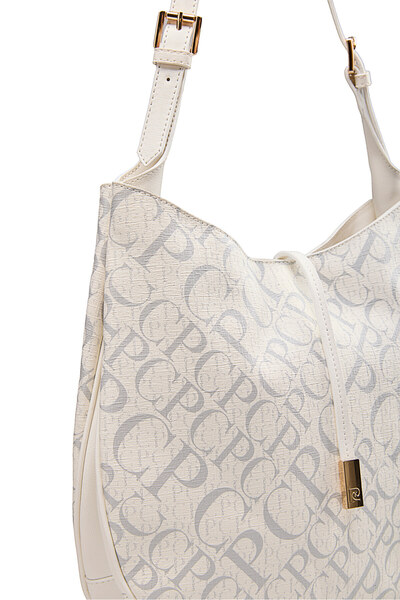 Pierre Cardin White Women's Shoulder Bag 05Po25Y2515