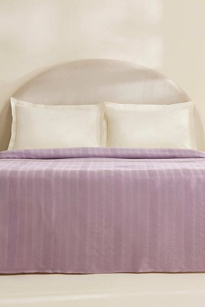 Karaca Home Layna Ecocell Double Single Pique Lilac