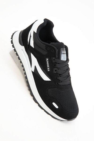 SOHO Black-White Men's Sneaker 20760