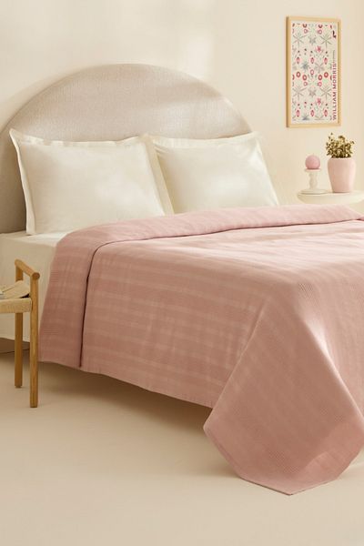 Karaca Home Layna Ecocell Double Single Pique Powder