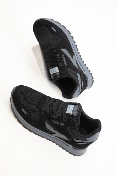 SOHO Black-Grey Men's Sneaker 20760