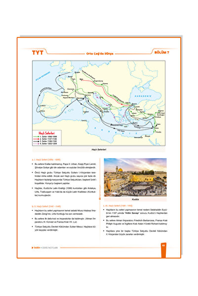 Benim Hocam Yayınları 2026 TYT Tarih Ders Notları Benim Hocam Yayınları