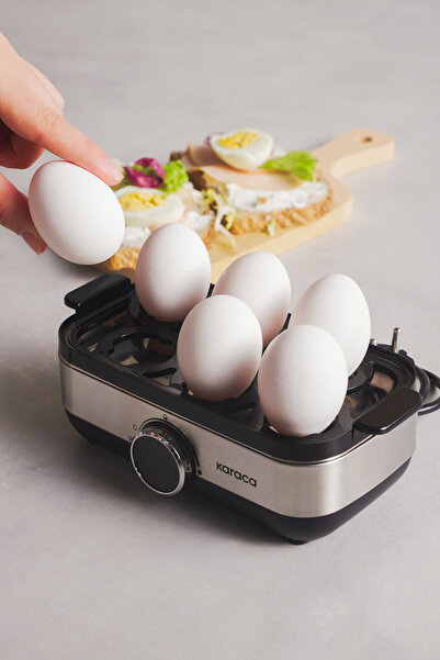 Karaca Egg Boiling Inox Kitchen Fexier Machine