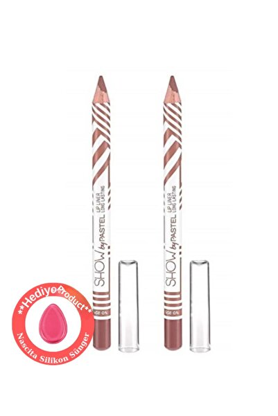 Show by Pastel قلم تحديد الشفاه طويل الأمد 205×2 قطعة