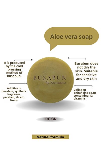 Kozmetigo صابون الصبار الطبيعي والخالي من الإضافات 100 جرام