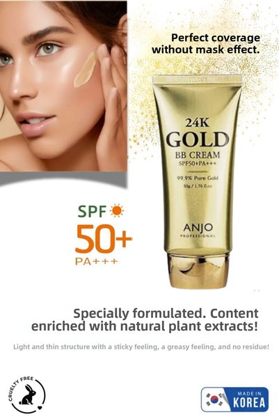 ANJO PROFESSIONAL Silver Essence Protection High Capacity Korean Bb Kr Whitening Cream 50g