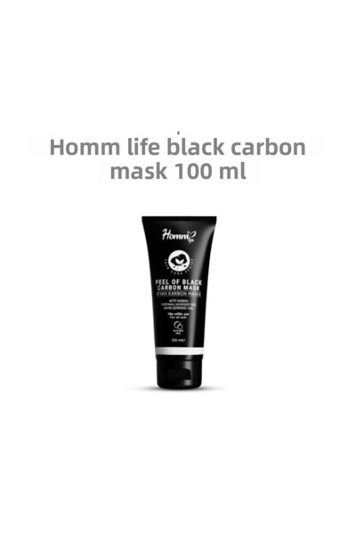 Homm Bitkisel Black Carbon Mask 100 ML - HOMM LIFE