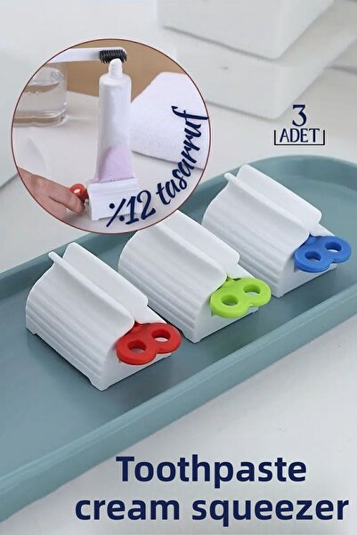 Transformacion مجموعة كريمية ملونة مكونة من 3 عصارة معجون أسنان منقوشة من تابو