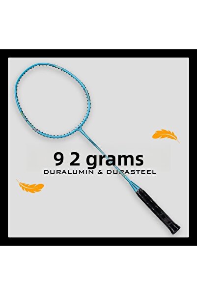 Hundred Powertek 200 Pro Badminton Racquet | Head Cover | Lightweight | Durable Performance | Precision